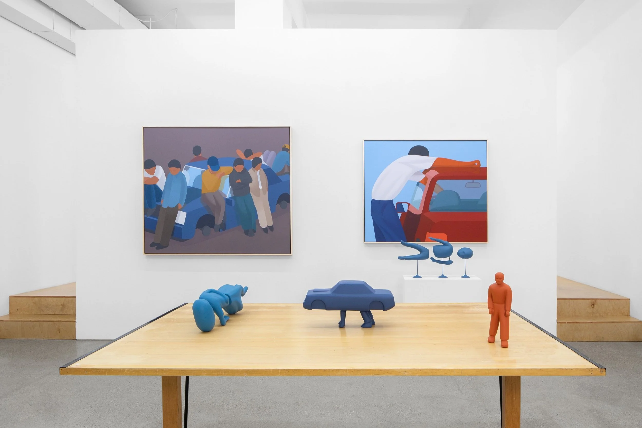 Geoff McFetridge: Rust Drinkers — Louis Buhl Gallery / Detroit, MI